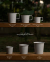 TY Standard Mugs & Cups (No Handle, Grey)