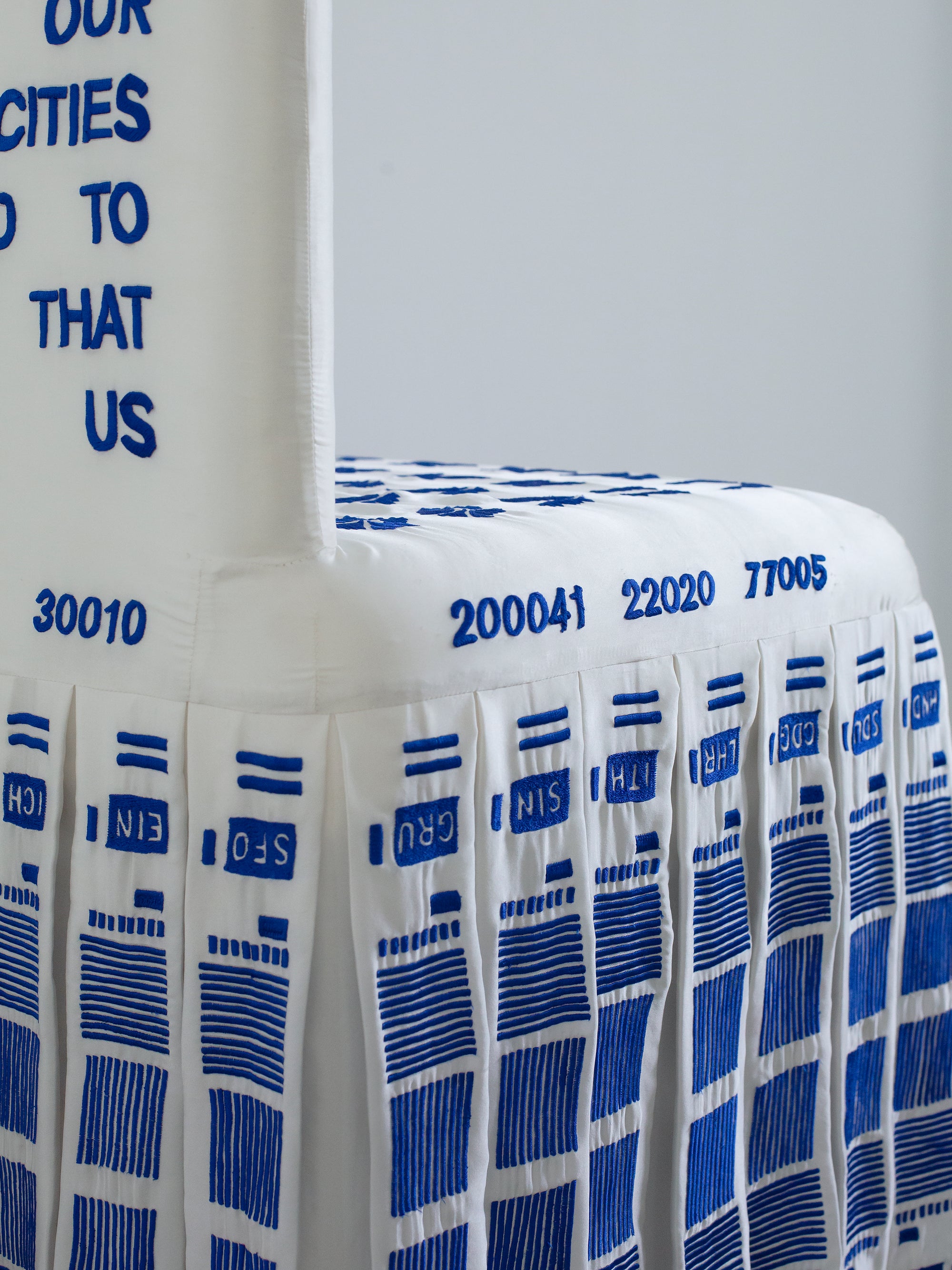 "They Told Me" chair