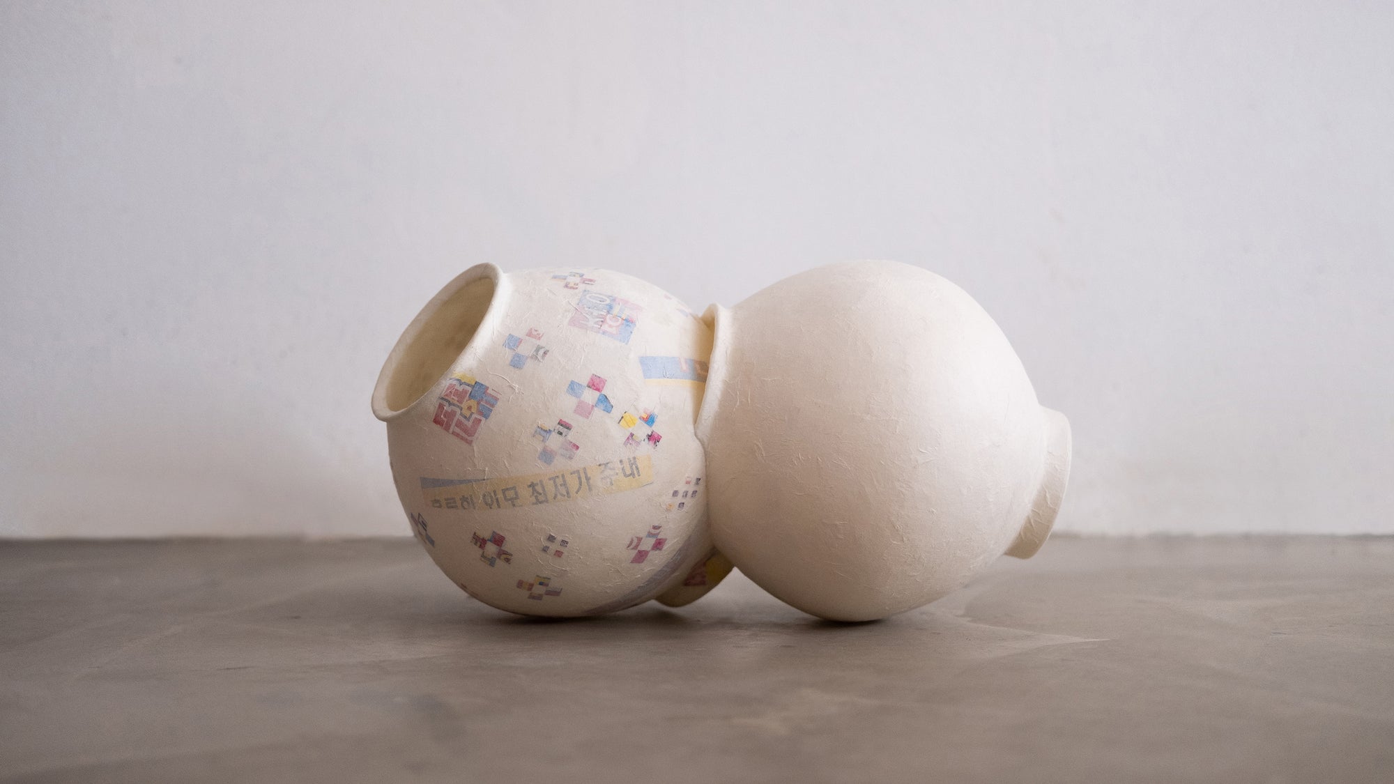 Fraternal Moon Jar Twins