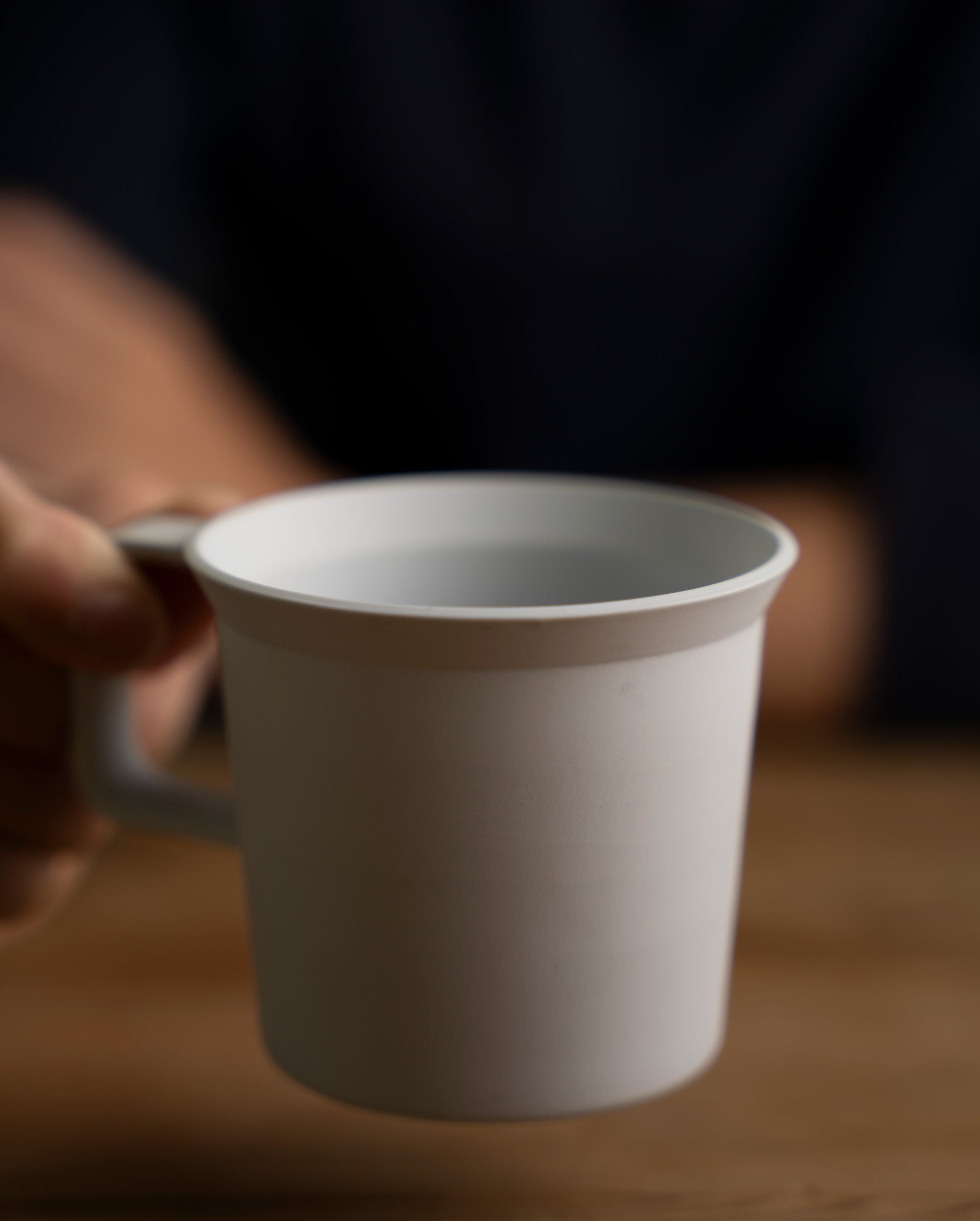 TY Standard Mugs & Cups (With Handle, Grey)