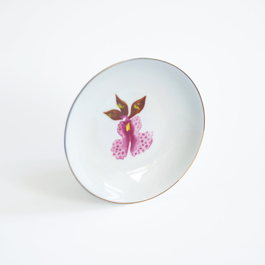 The Garden of Rest - Pink Spotted Orchid Sauce Dish