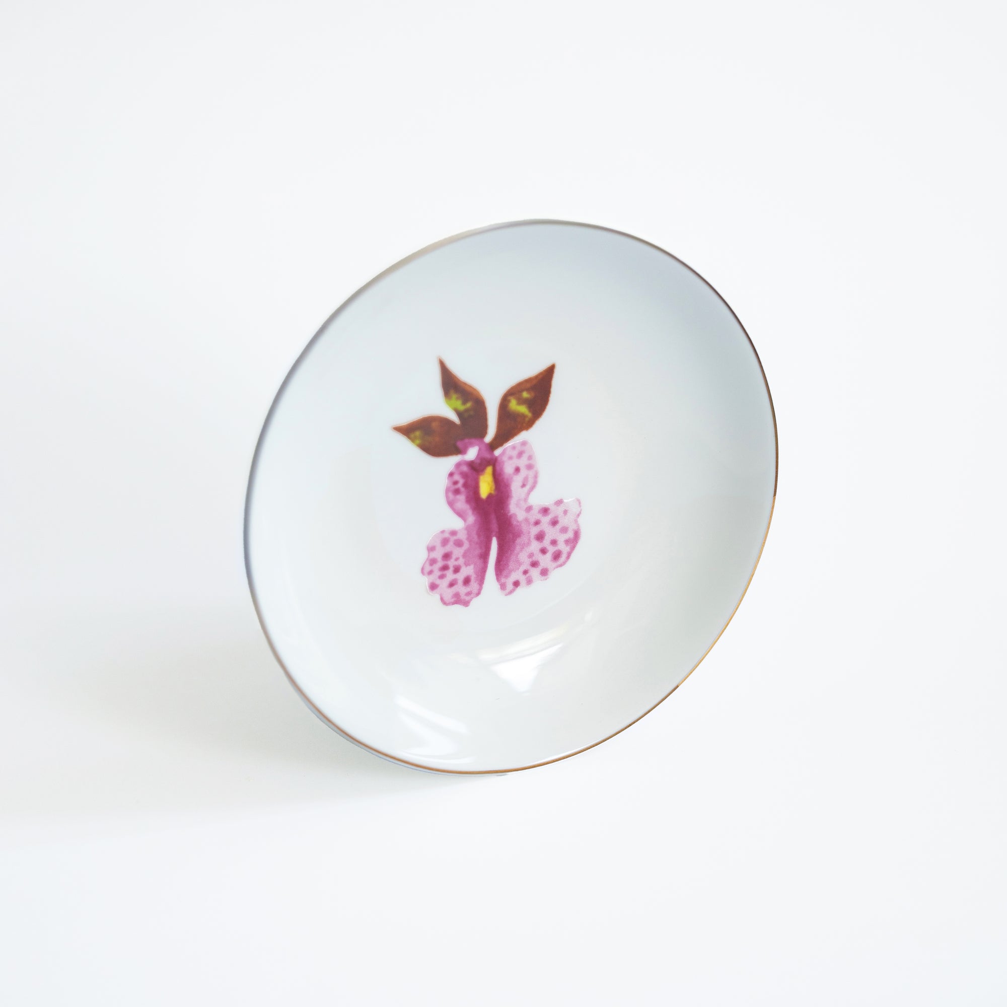 The Garden of Rest - Pink Spotted Orchid Sauce Dish
