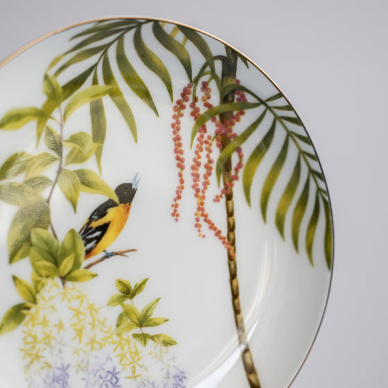 The Garden of Rest - Yellow Oriole 6" Plate