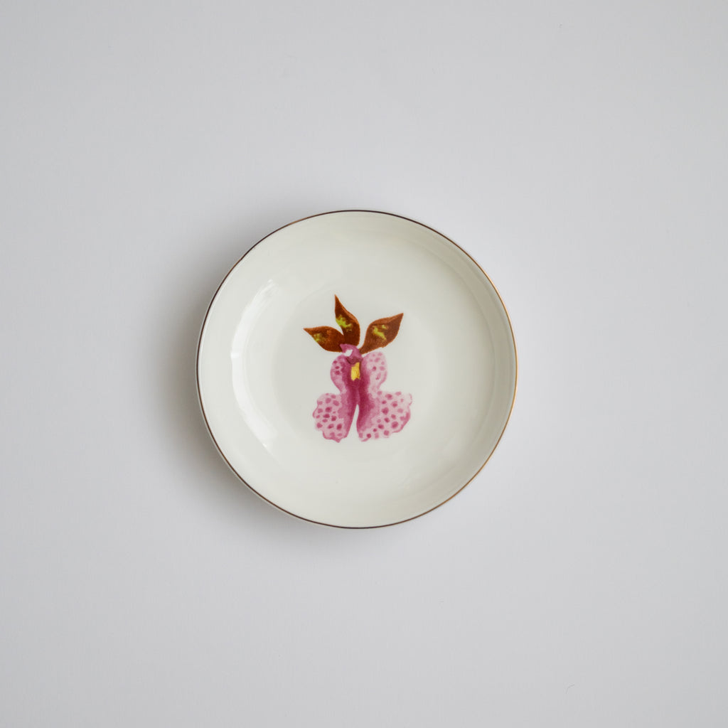 The Garden of Rest - Pink Spotted Orchid Sauce Dish