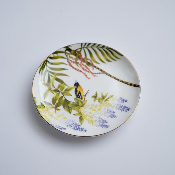 The Garden of Rest - Yellow Oriole 6" Plate