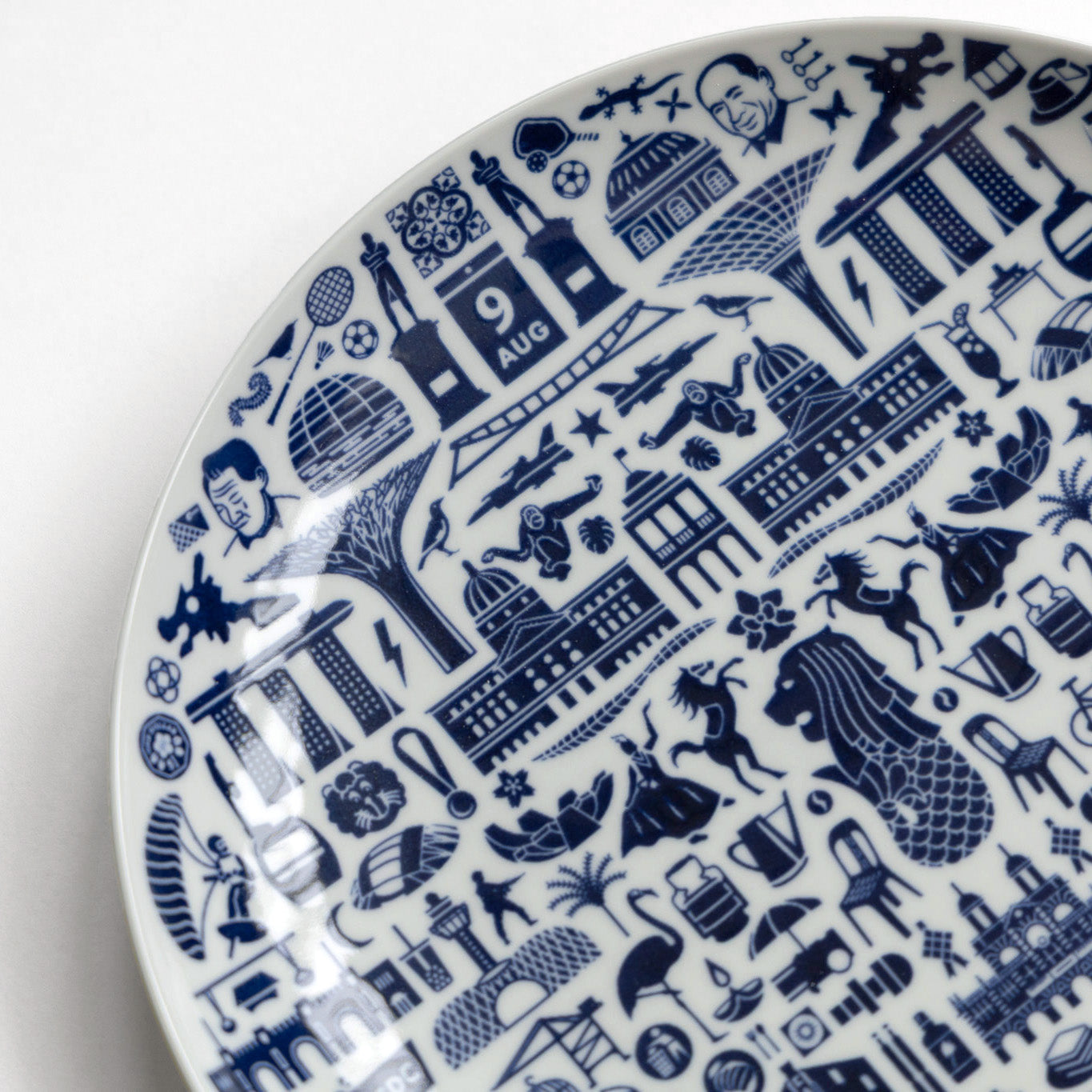 One Singapore 2026 Edition (Standard 24cm Plate) – Supermama Store