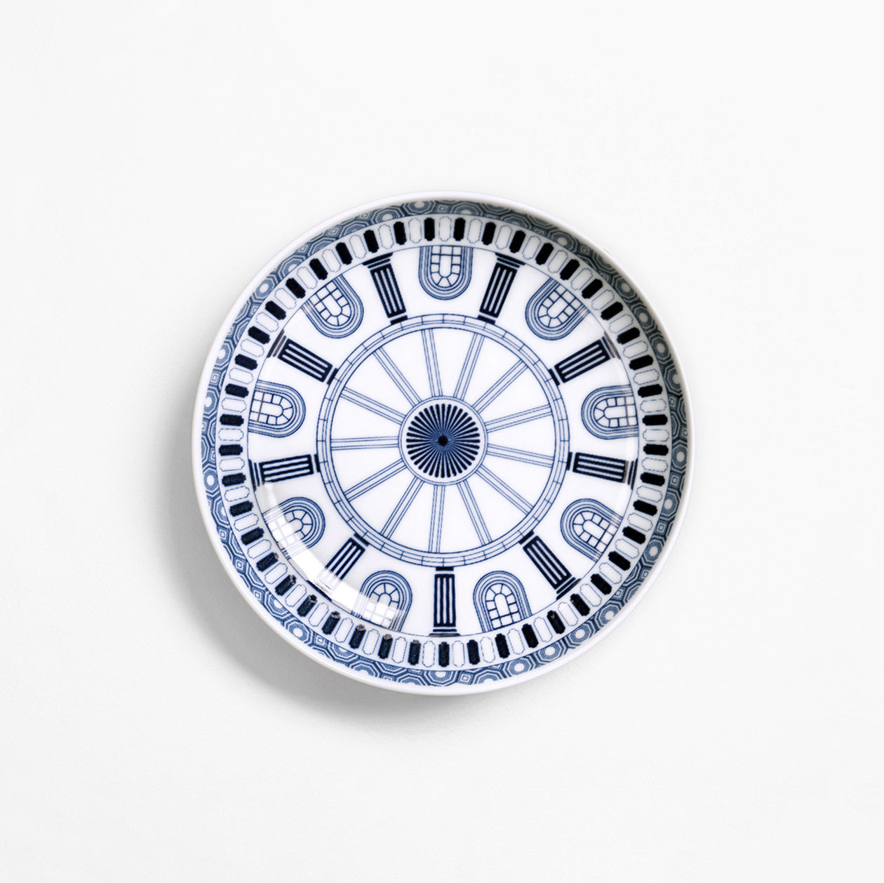 The National Gallery Singapore Architecture (15cm Porcelain Plate)