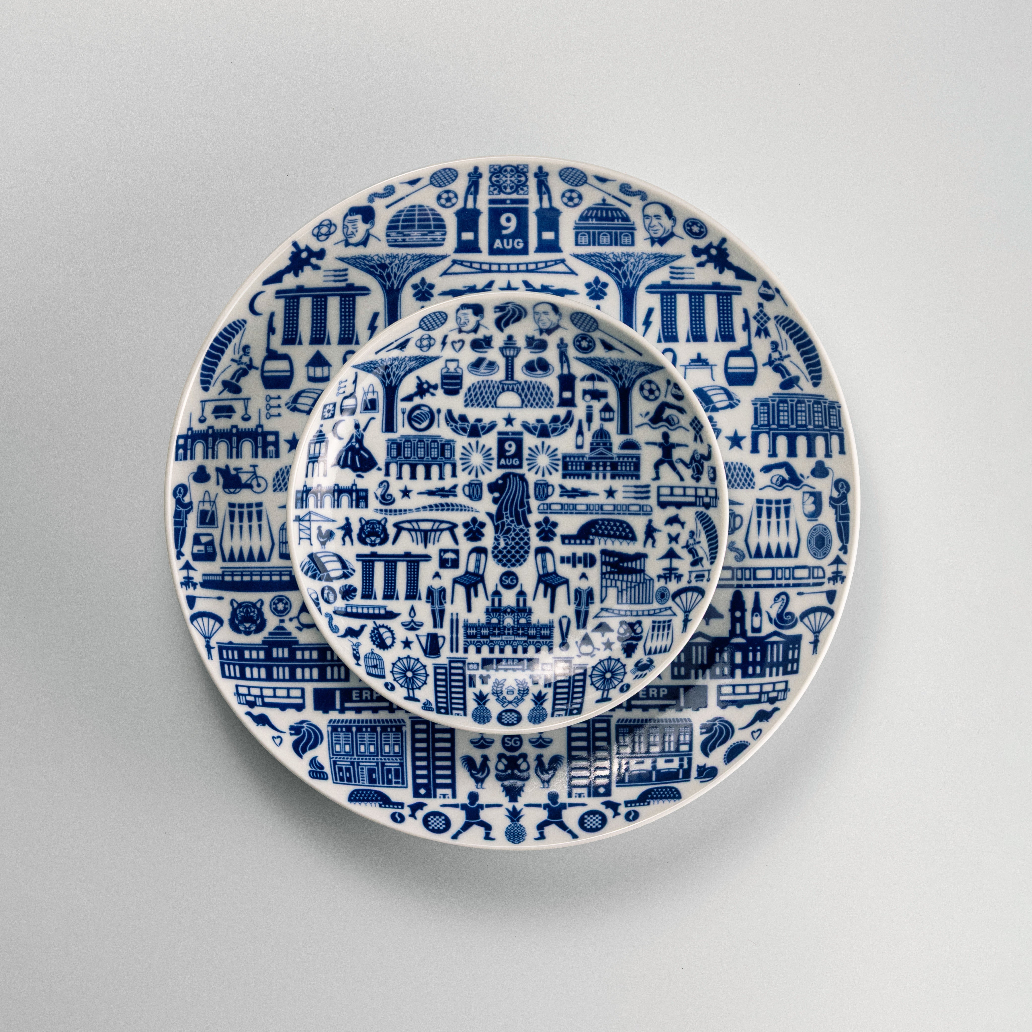 One Singapore 2025 Edition (Standard 24cm Plate) – Supermama Store