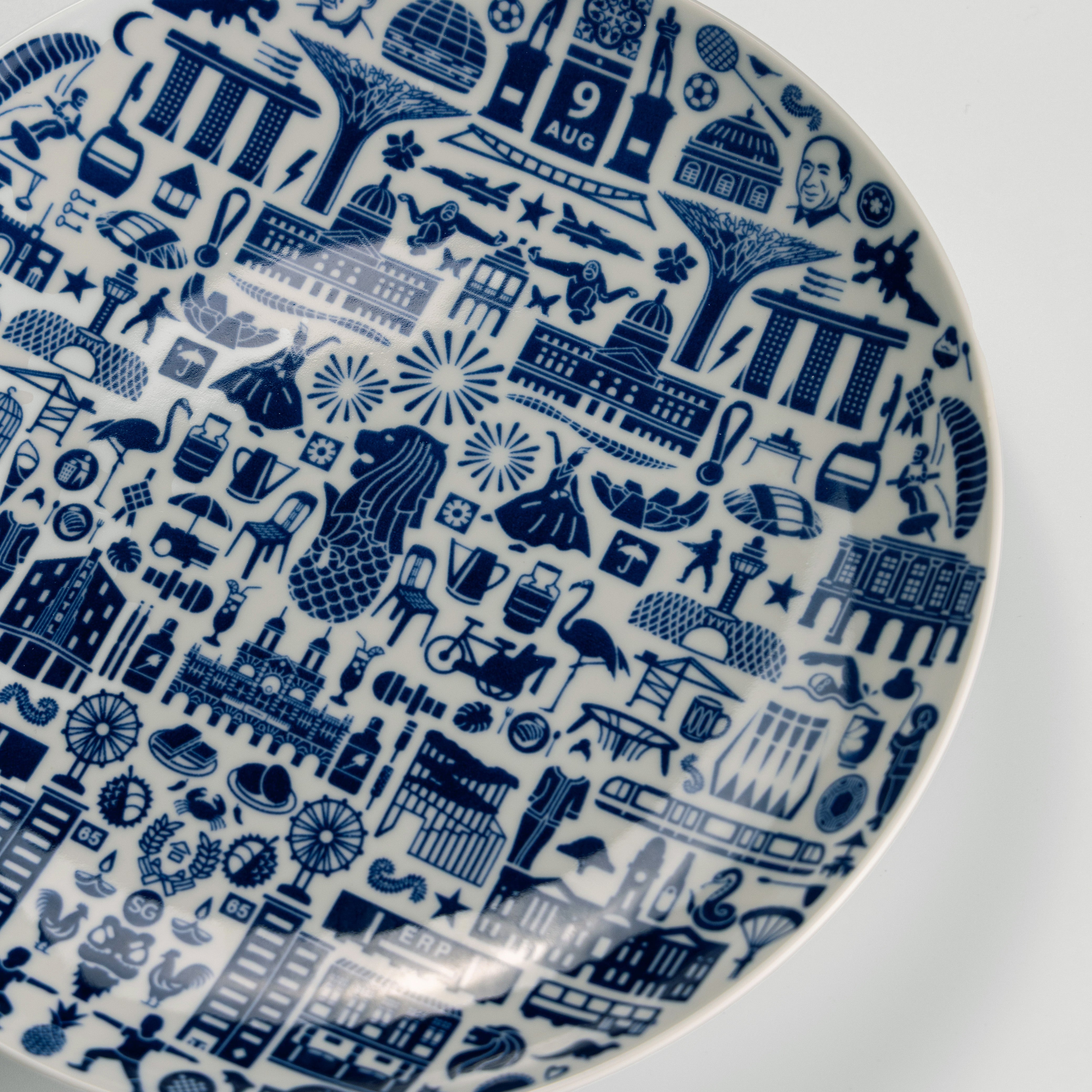 ONE6B　FATHER‘S DAY 2025LIMITED EDITION One Singapore 2025 Edition (Standard 24cm Plate) – Supermama Store