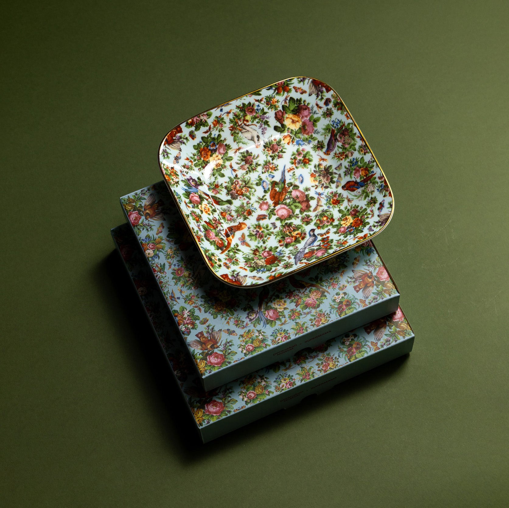 The Beaded Garden Collection - Bone China Tray