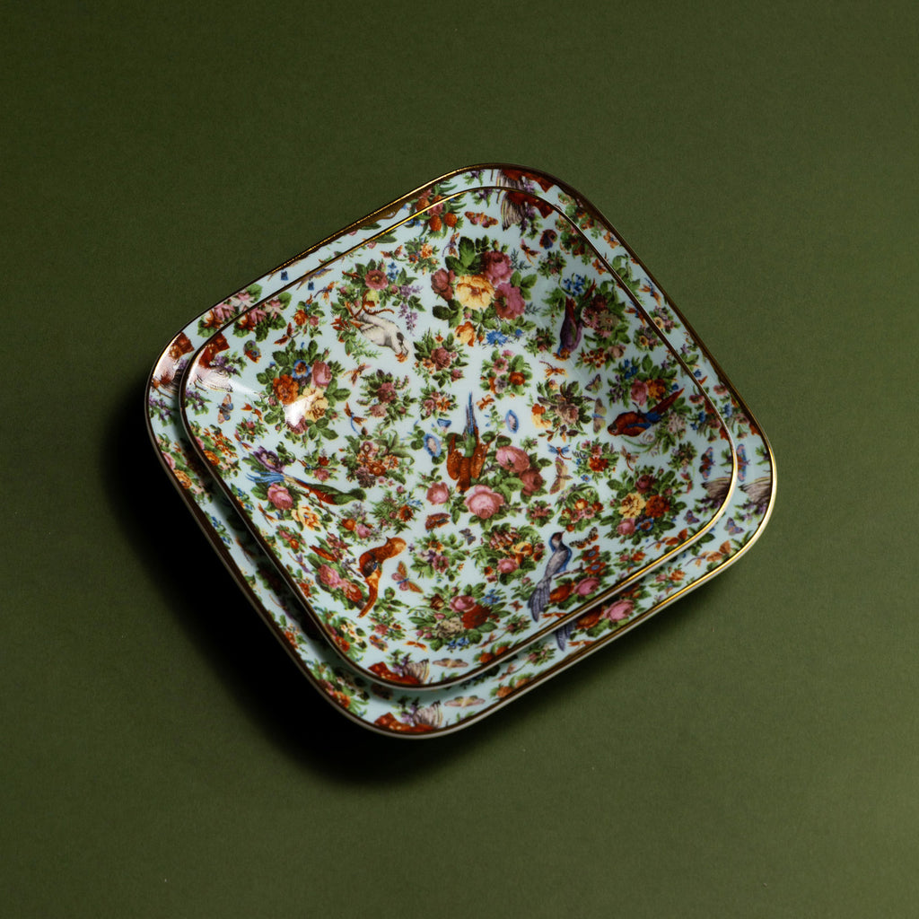 The Beaded Garden Collection - Bone China Tray