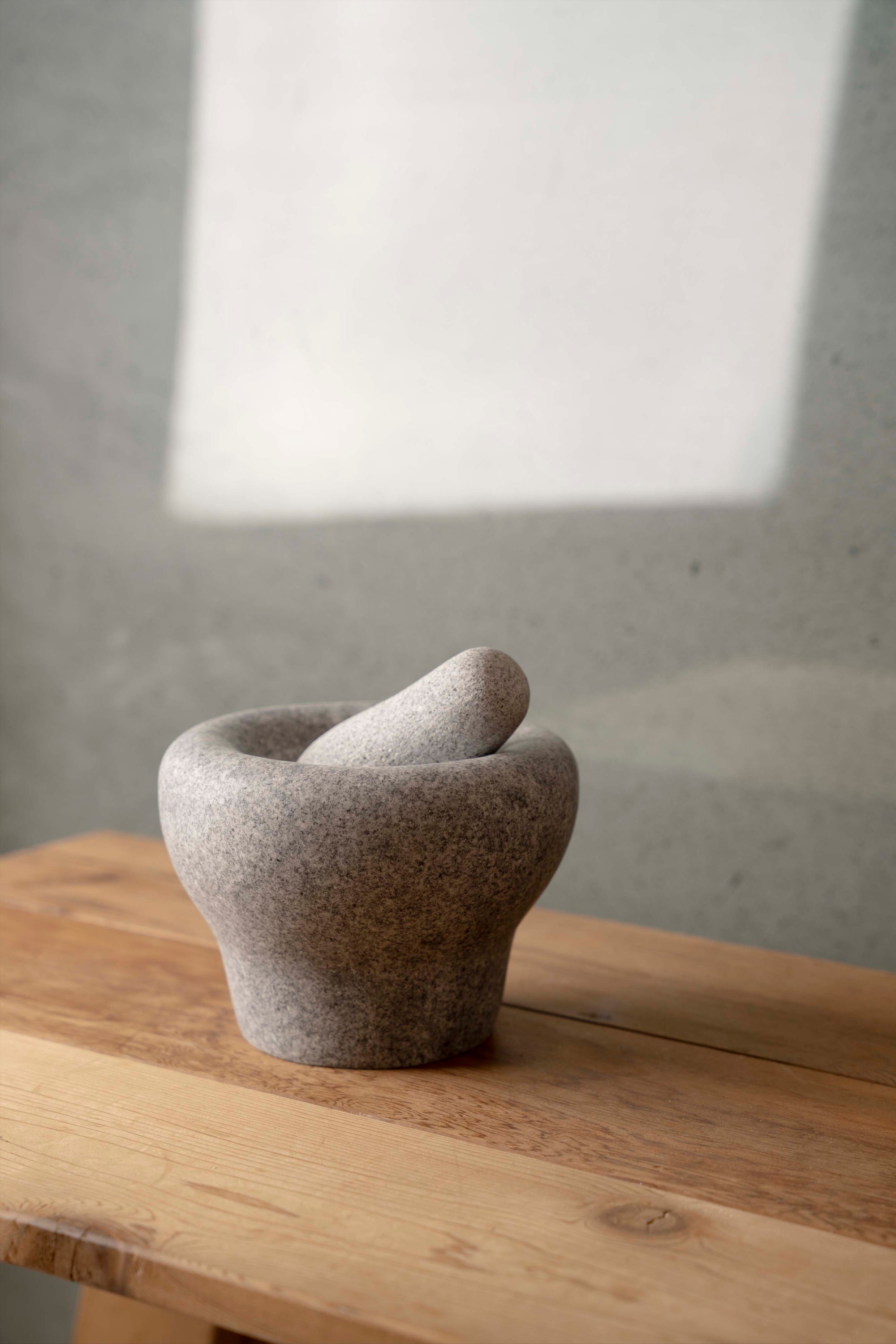 Five Swords | Hans Tan x Aoishima Aji Stone Mortar and Pestle