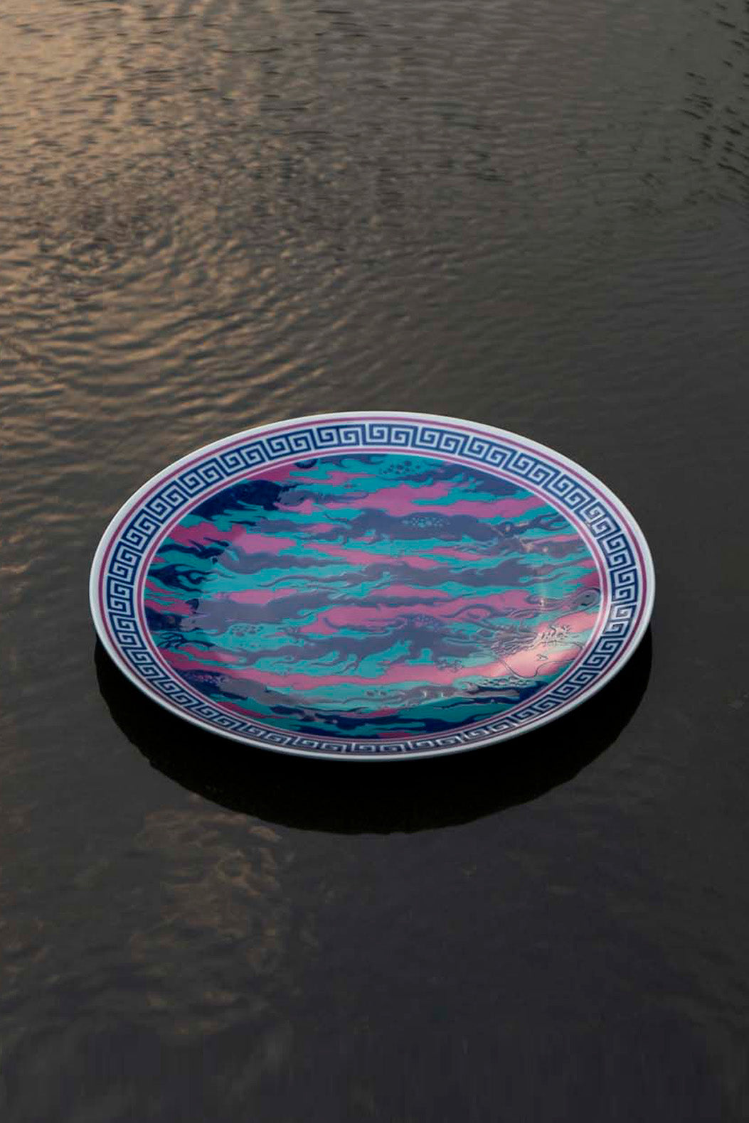 Dragon Disruptive Pattern Porcelain Piece | Jahan Loh x Kanezen Gama