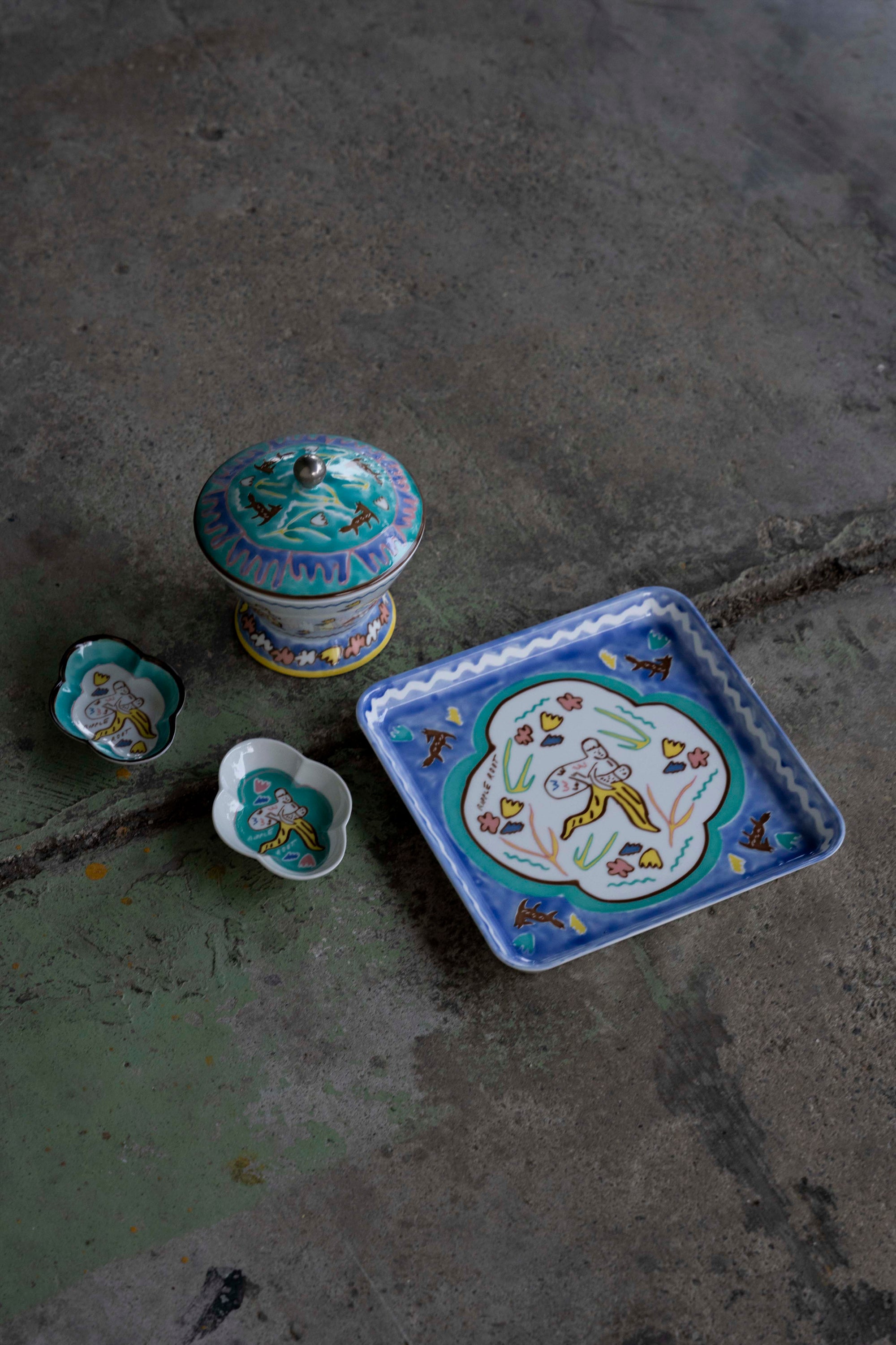 Hunter Gatherer: The Porcelain Collection | Ripple Root x Kihara Porcelain