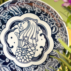Merlion Kebaya Mosaic Edition Porcelain Plate (15cm)