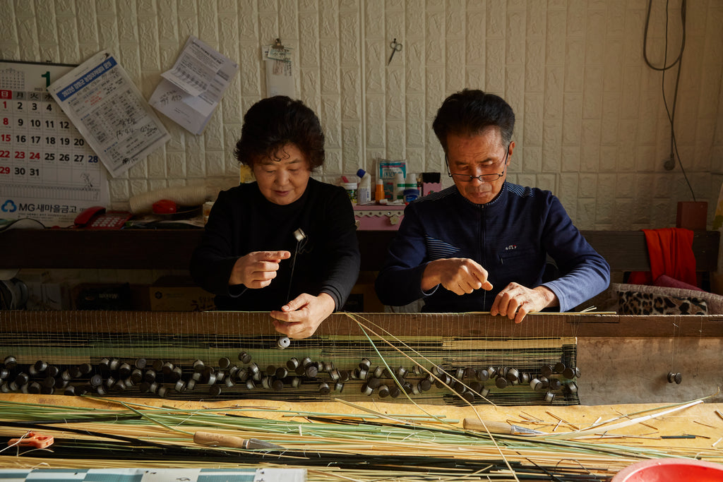 Korean Rug (Hwamunseok) - Green