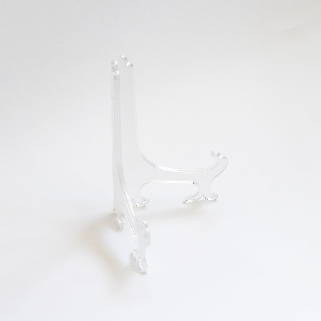 Clear Plate Stand