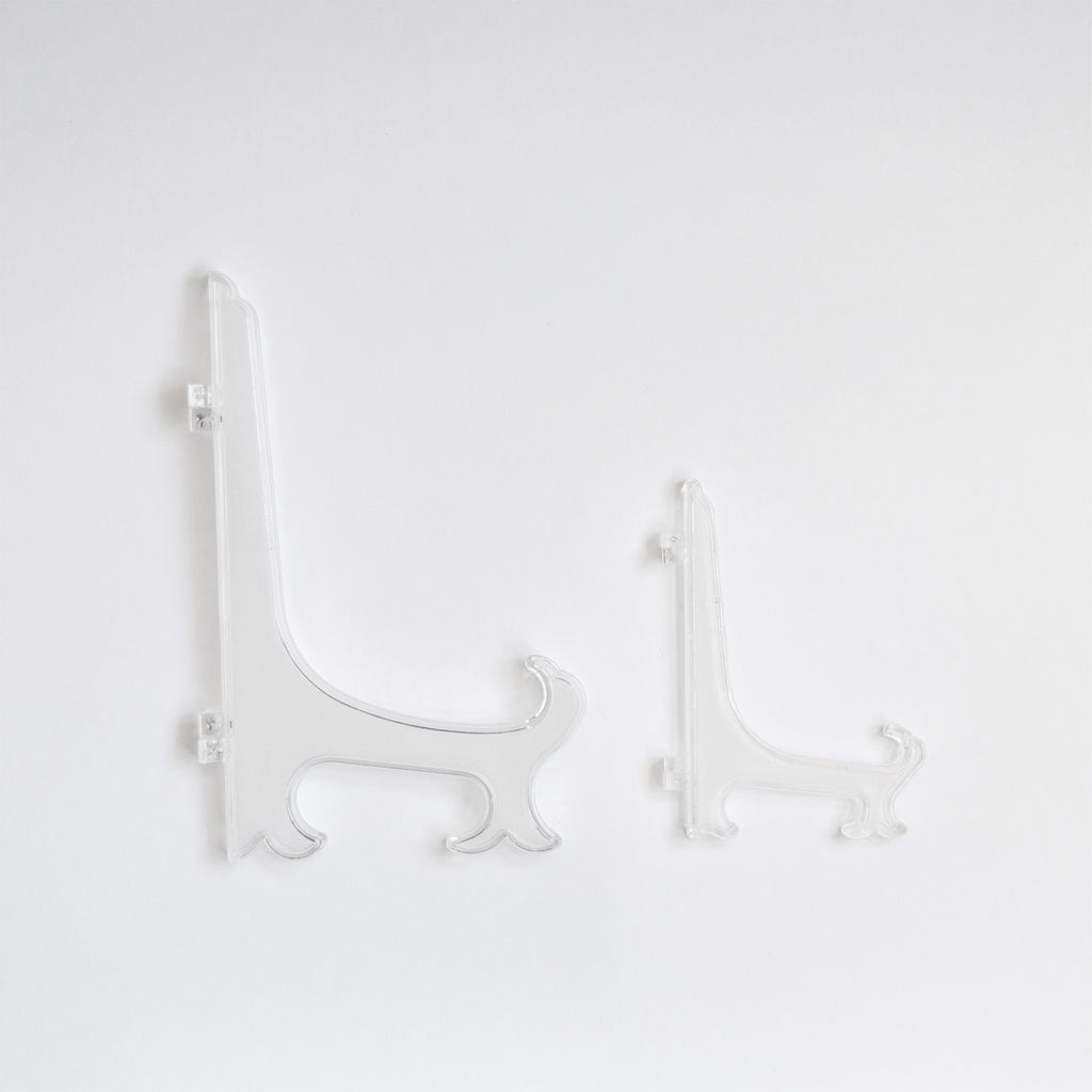 Clear Plate Stand