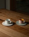 S&B Coffee Cup with Saucer