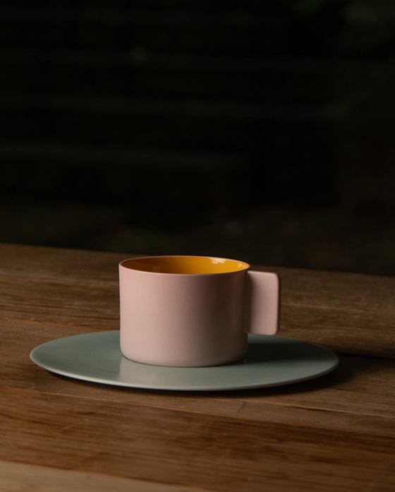 S&B Coffee Cup with Saucer