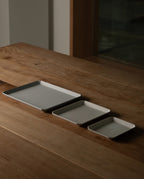 TY Square Plate [Matte Grey]