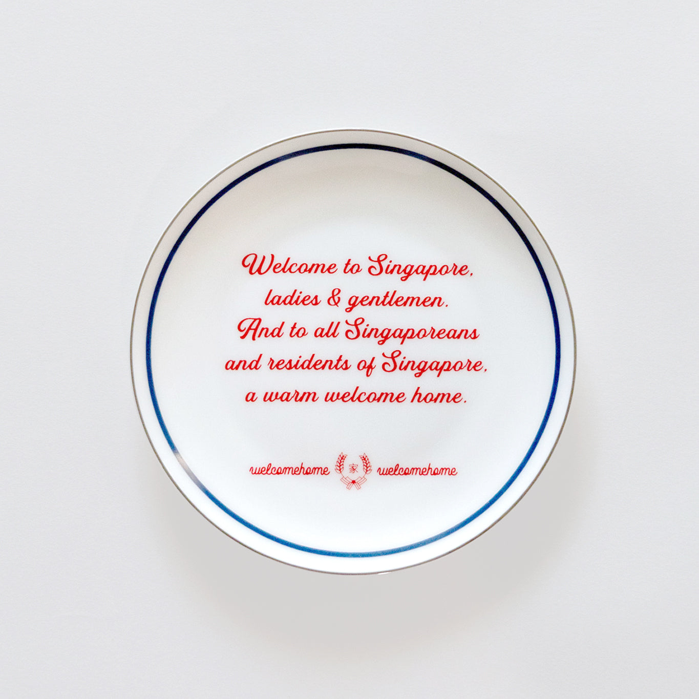 Welcome Home - 6 Inch Plate