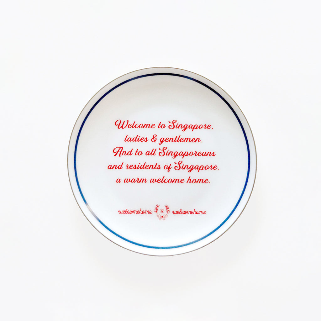 Welcome Home - 6 Inch Plate