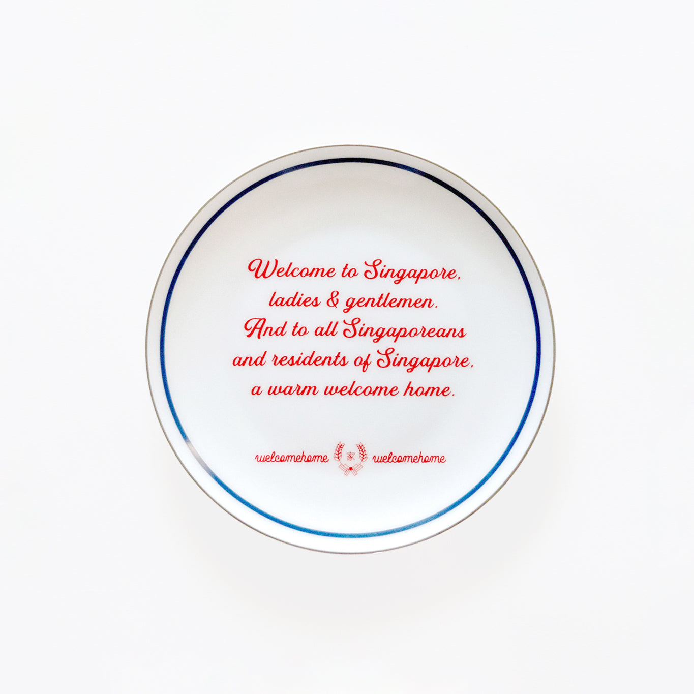 Welcome Home - 6 Inch Plate