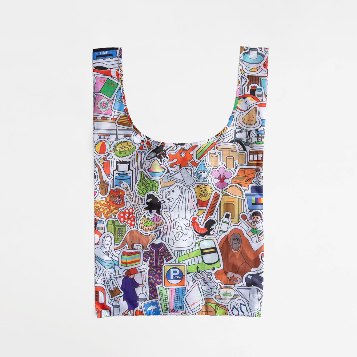 The Singapore Stickers Eco Bag