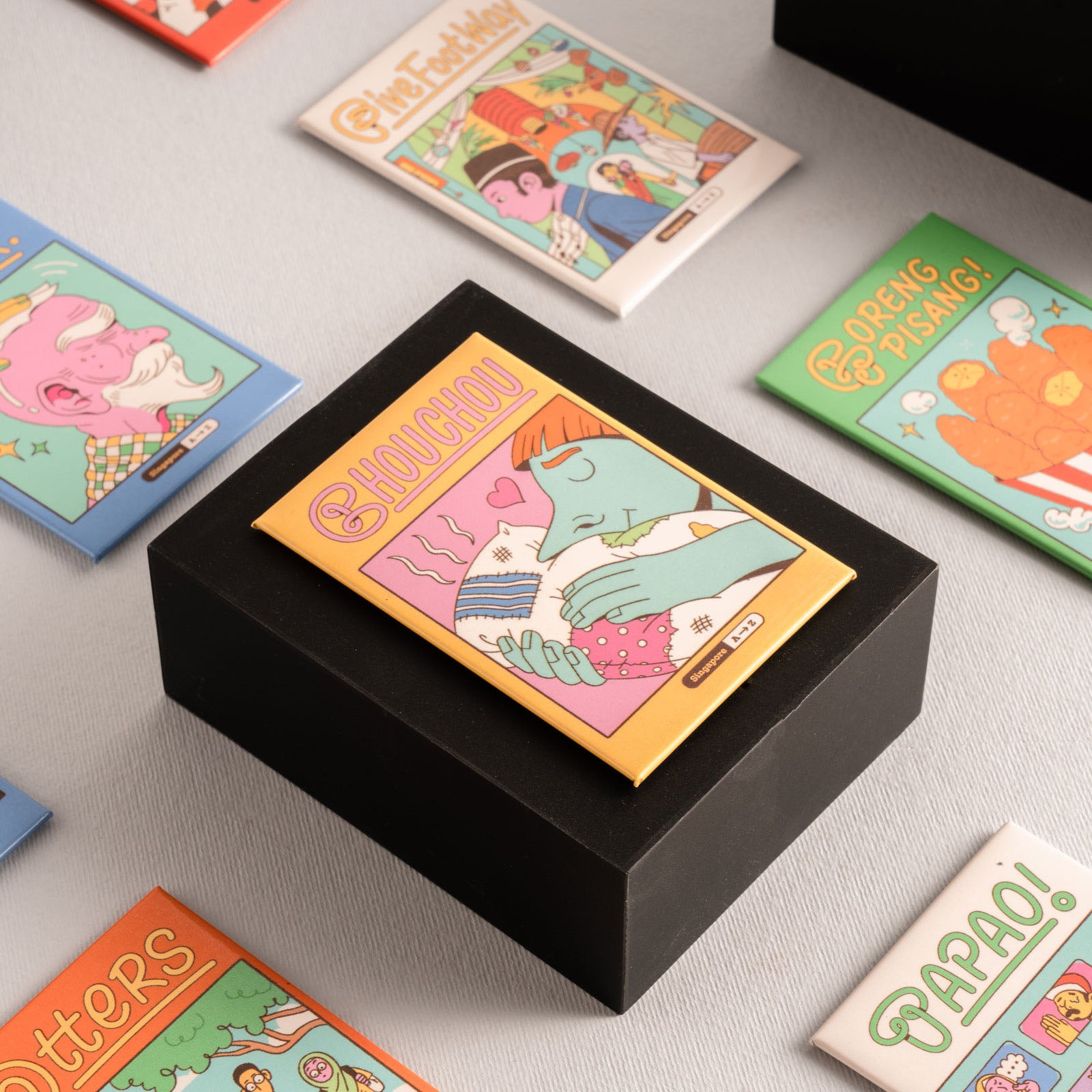Singapore A to Z- Magnet – Supermama Store