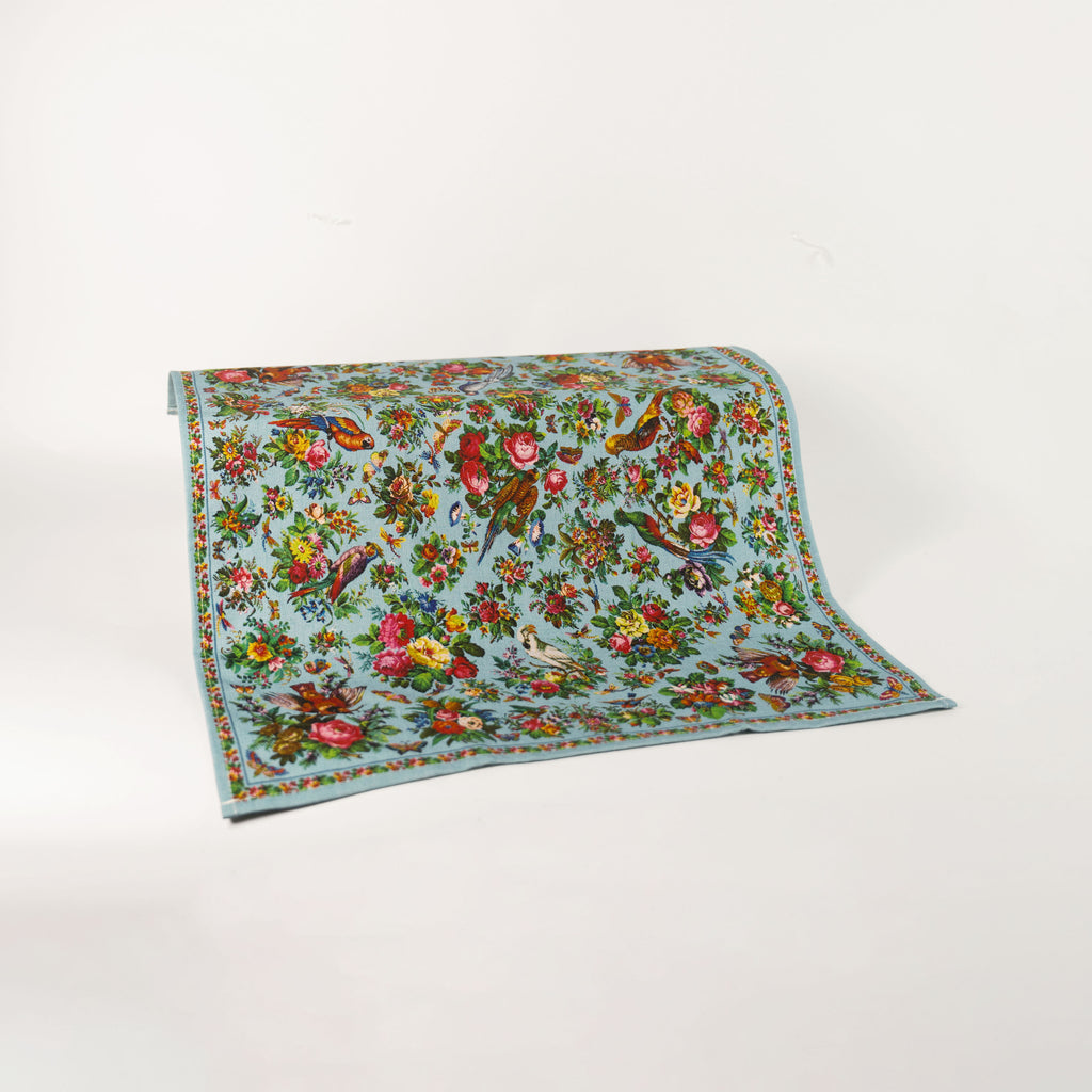 The Beaded Garden Square Tea Towel