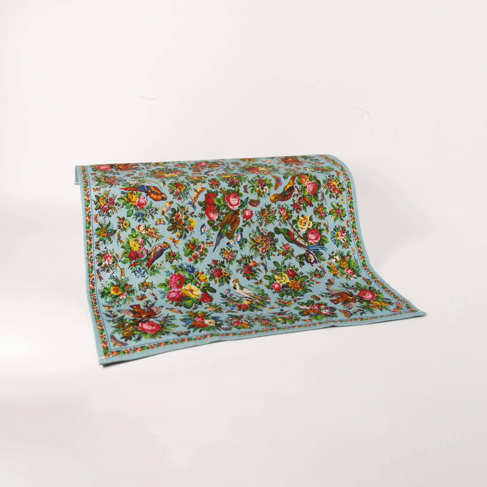 The Beaded Garden Square Tea Towel