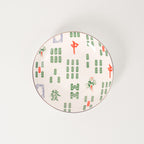 The Mahjong Bone China Sauce Dish (Lines)