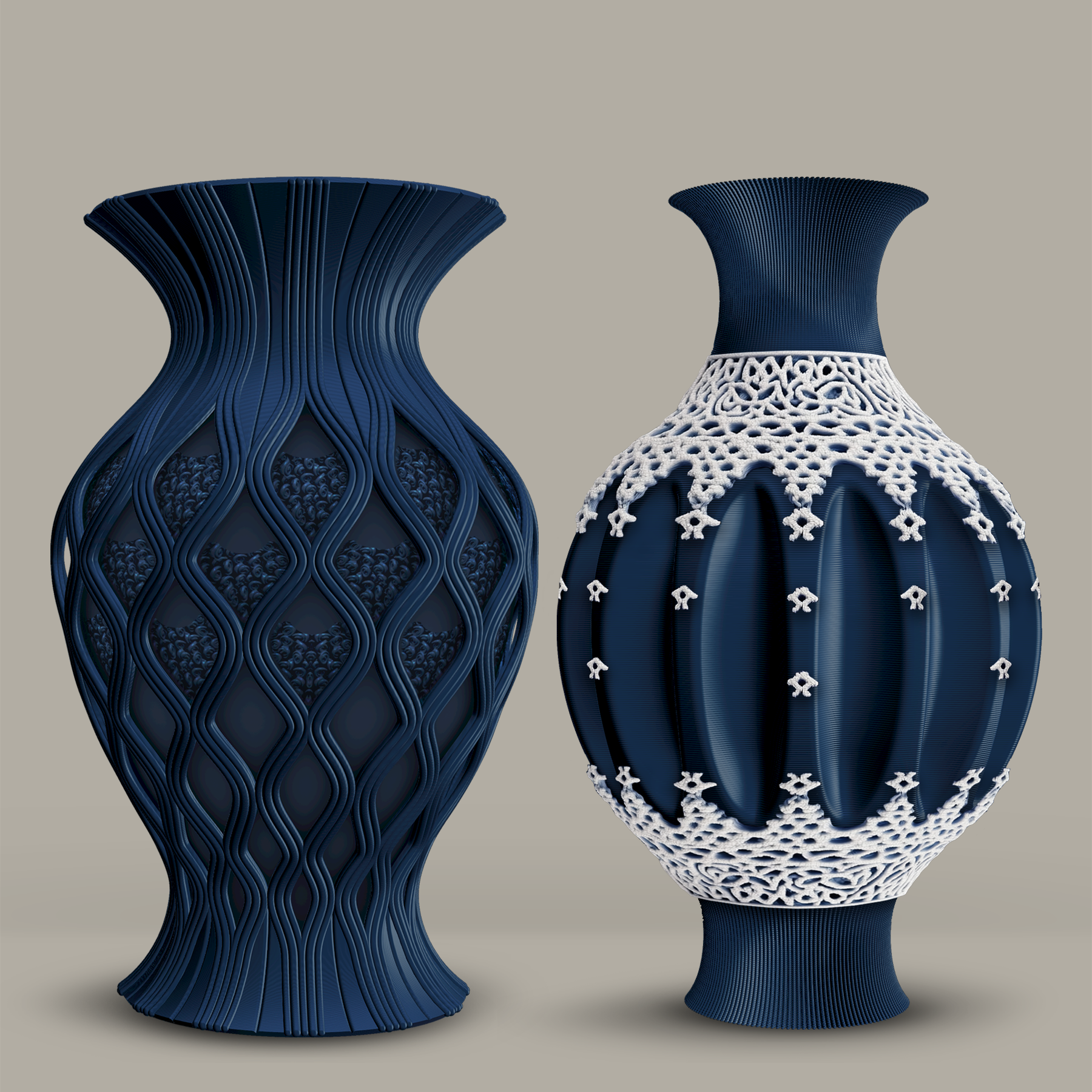Threads of Becoming - Single Vase