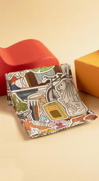 Singapore Stickers - Tea Towel