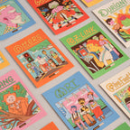 Singapore A to Z - Single illustrated Postcard