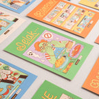 Singapore A to Z - Single illustrated Postcard