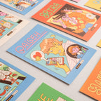 Singapore A to Z - Single illustrated Postcard