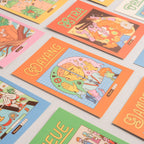 Singapore A to Z - Single illustrated Postcard