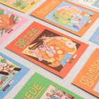 Singapore A to Z - Single illustrated Postcard