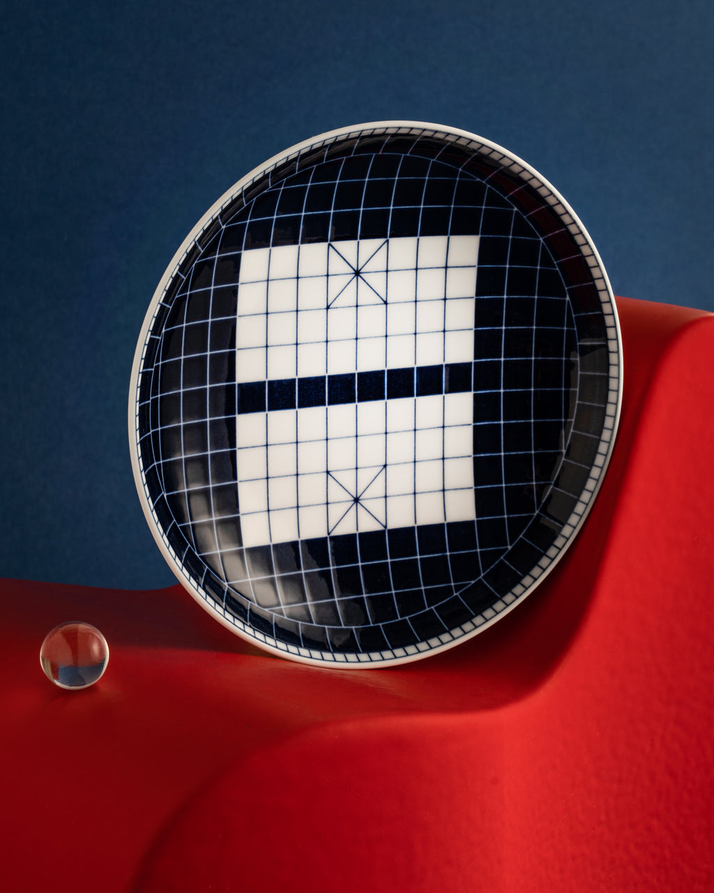 Patterns of Our Time - Chess (Xiang qi) Table Porcelain Plate (15cm)