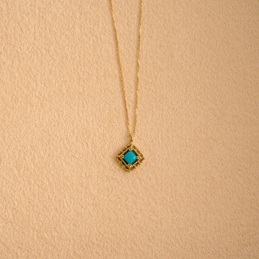 Turquoise Retro Necklace