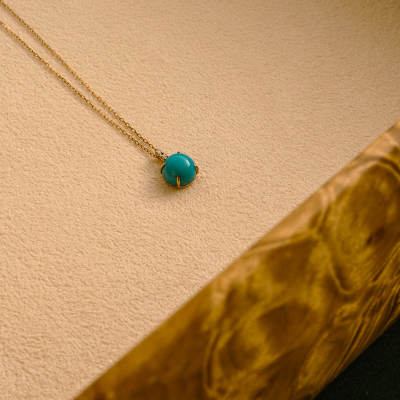 Turquoise Round Necklace