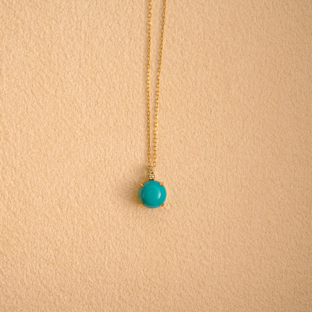 Turquoise Round Necklace