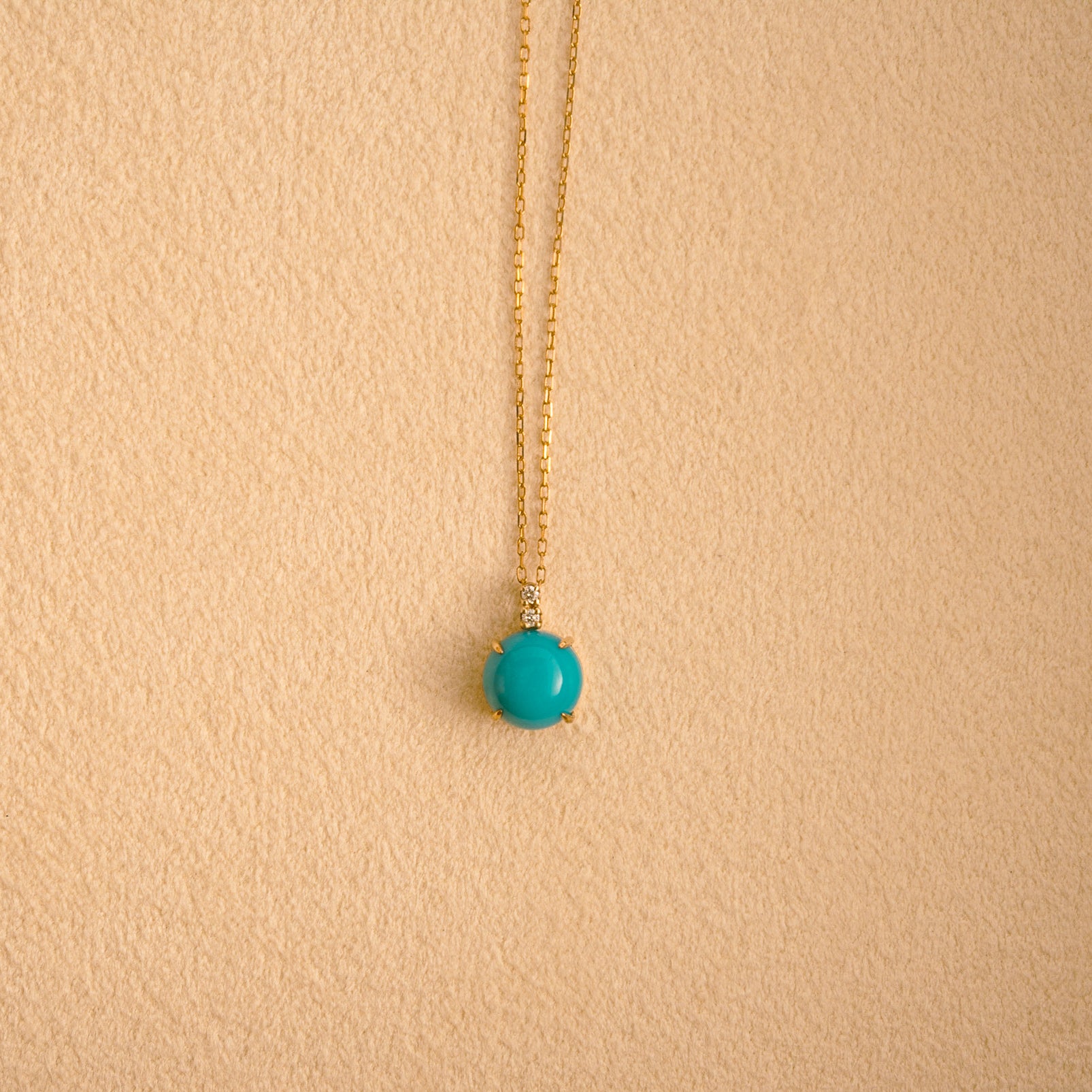 Turquoise Round Necklace