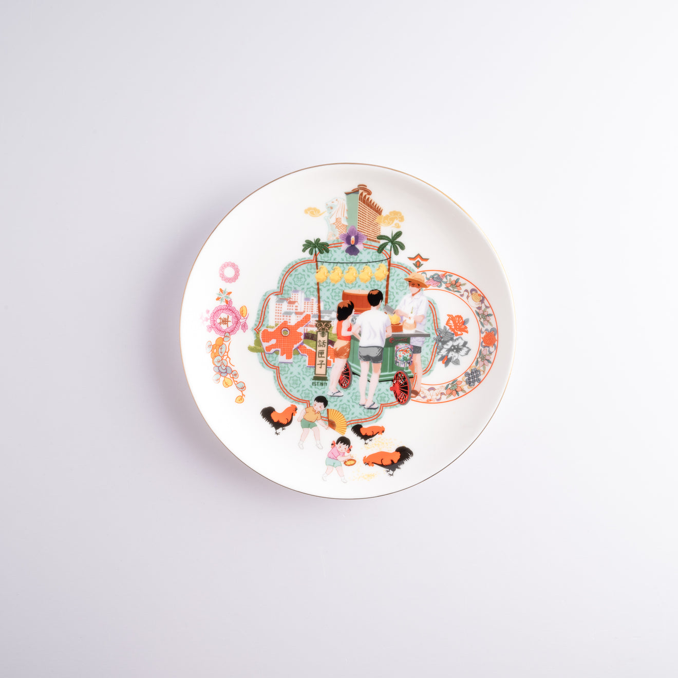 [ネコスケ] SUPERMAMA ワンシンガポール 24cm３枚セット Supermama Online Store – Supermama Store