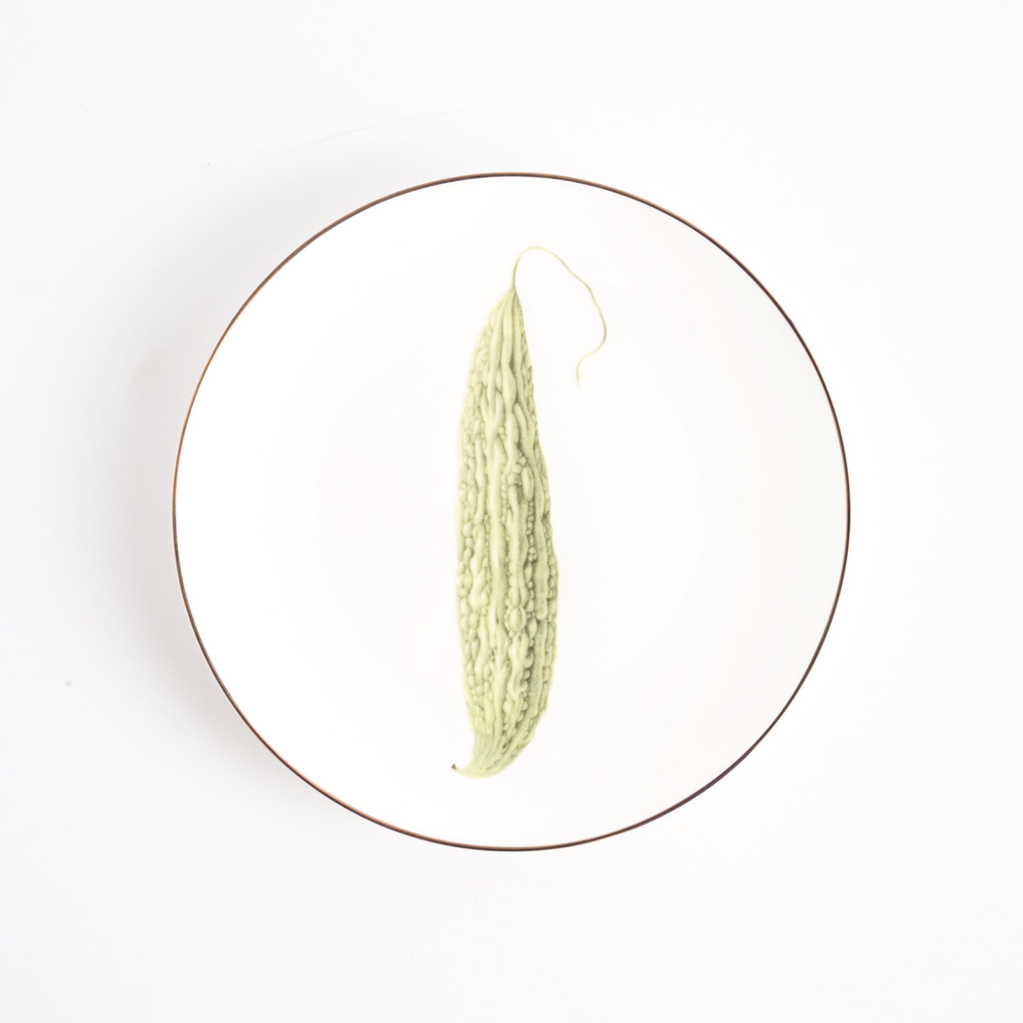 Pasar Botanica- Bittergourd 8 Inch Plate