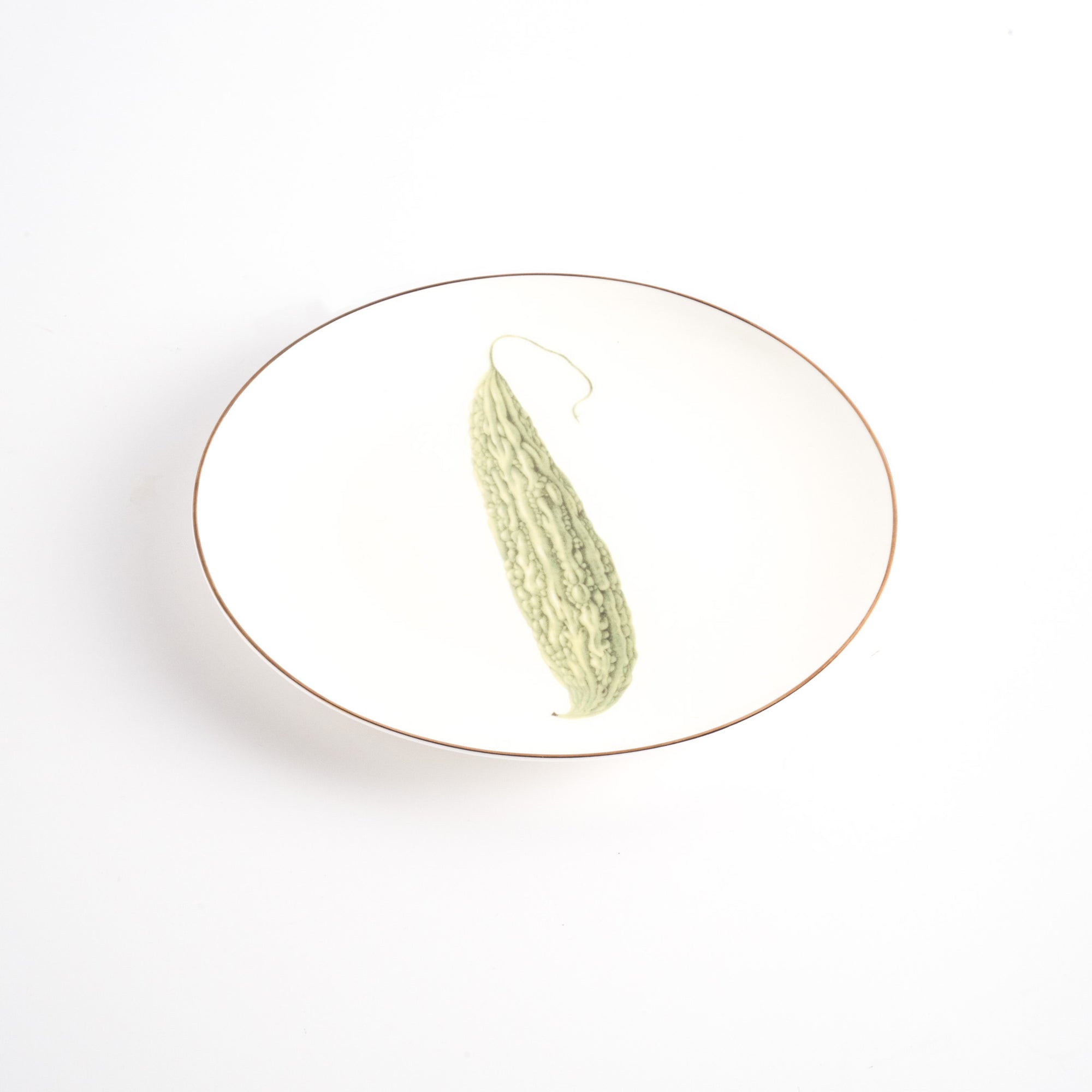 Pasar Botanica- Bittergourd 8 Inch Plate