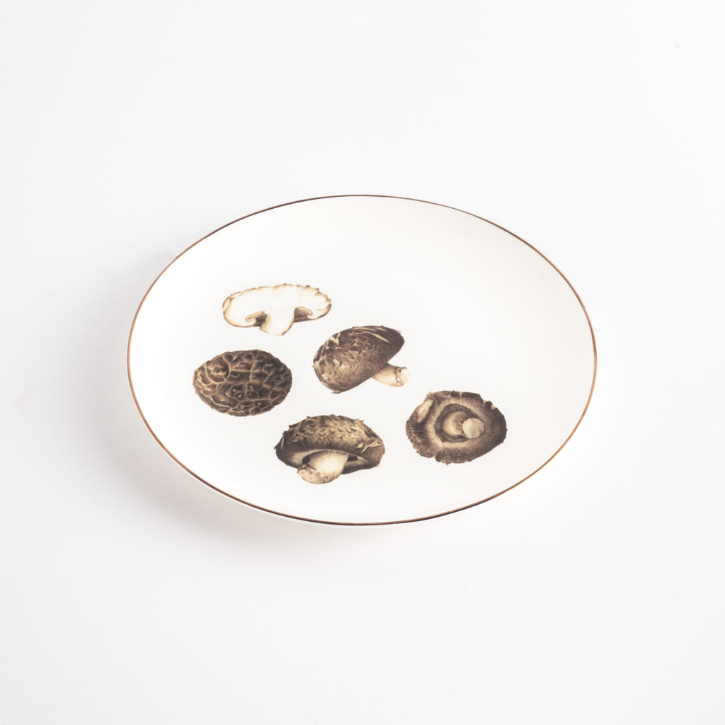 Pasar Botanica- Shiitake 8 Inch Plate