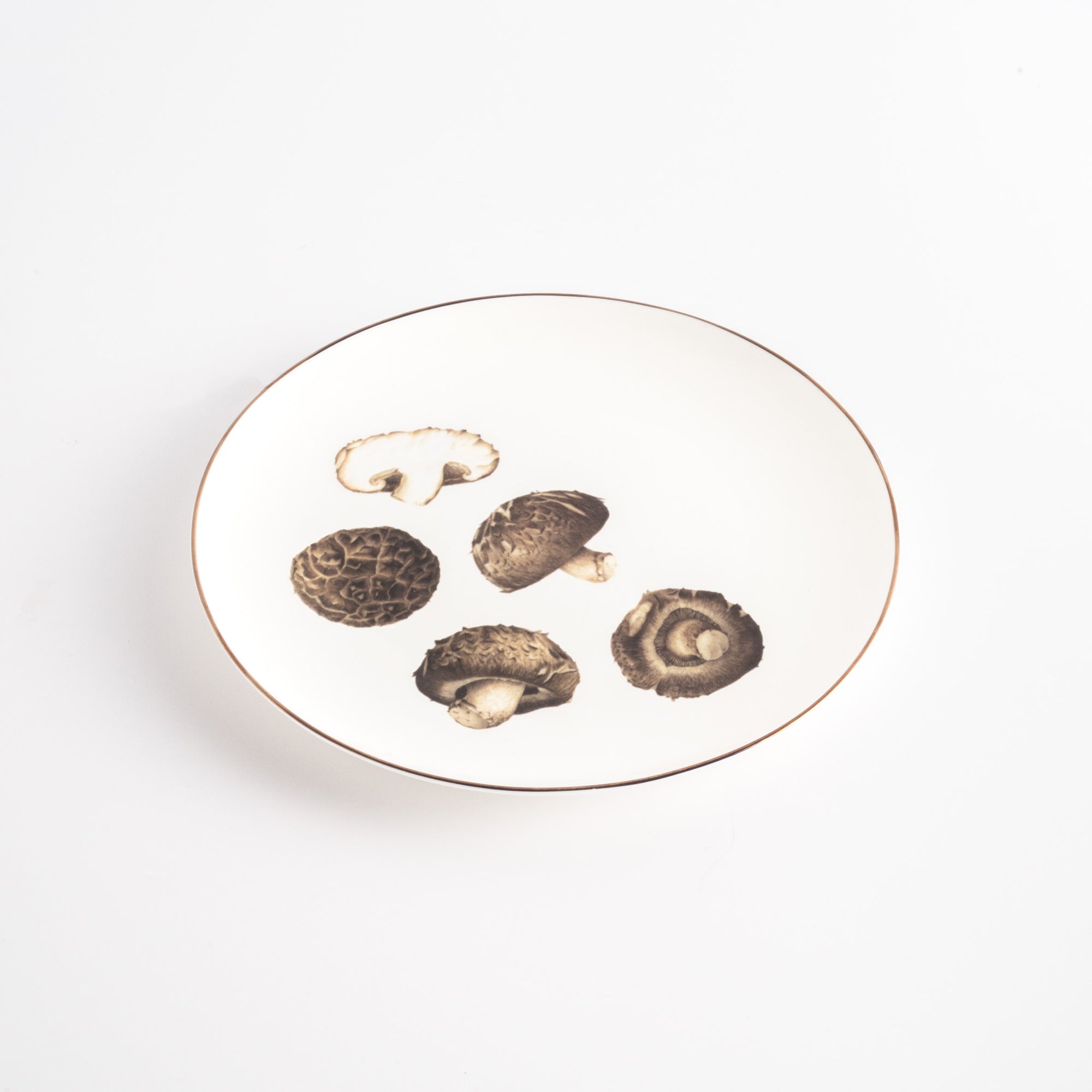 Pasar Botanica- Shiitake 8 Inch Plate